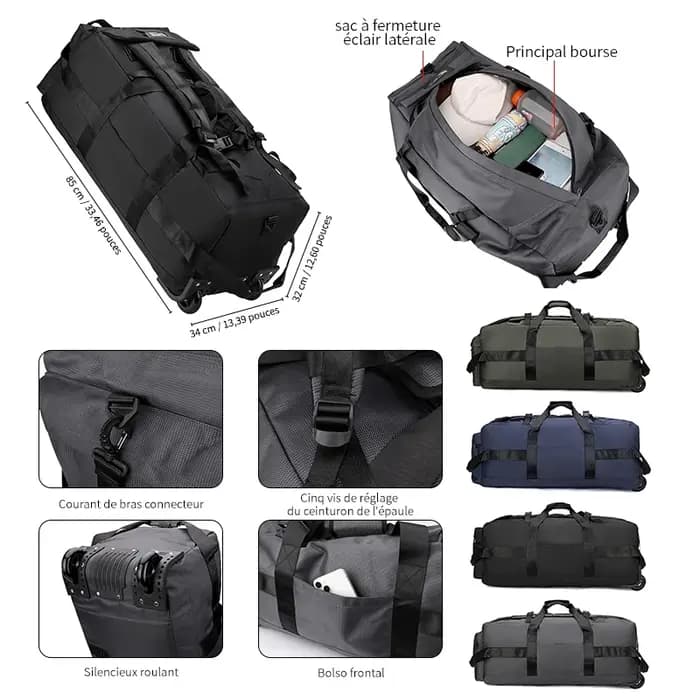 Sac de voyage, sac à main de grande capacité