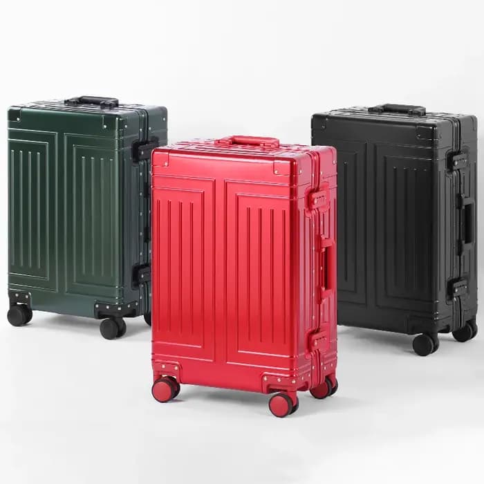 Valise voyage en Aluminium Étanche de 20/24/26/100% Pouces