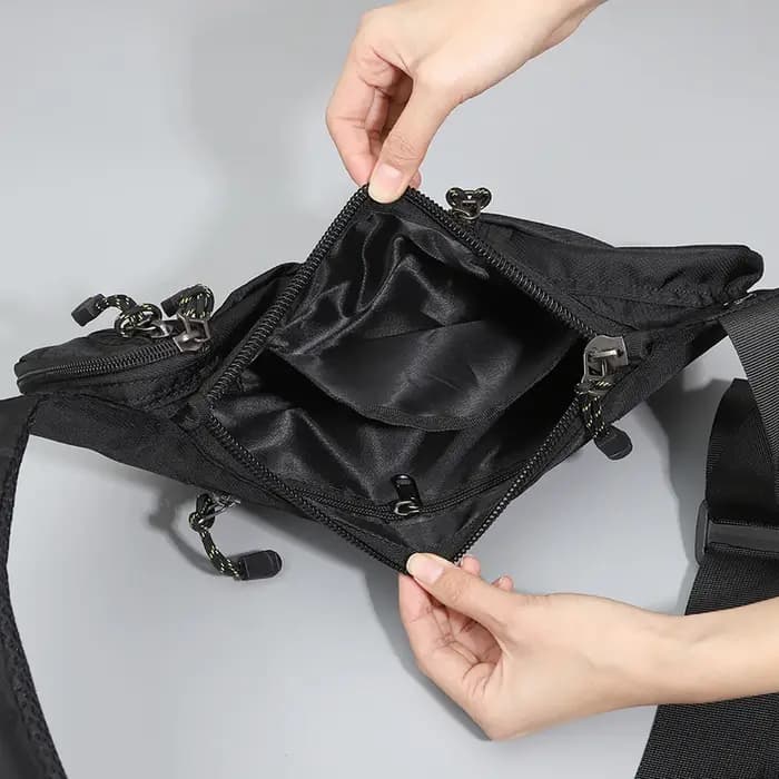 Designer de luxe hommes taille Packs Sac à bandoulière militaire qualité homme sacs
