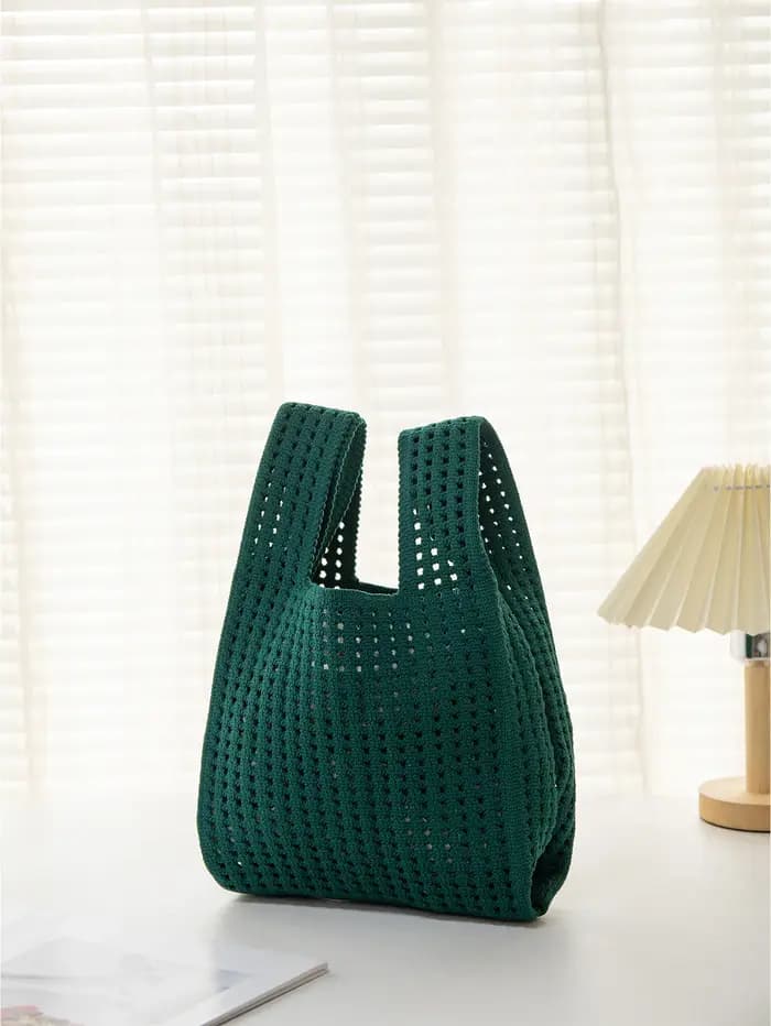 Sac à main tricoté à la main pour femmes