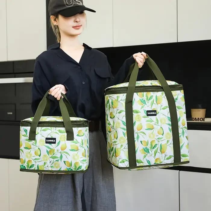 1 sac isotherme portable, sac à lunch, conteneur externe, sac de rangement