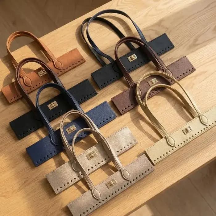 Accessoires de sac tissé DIY : Sangles de remplacement à double poignée pour sacs à main