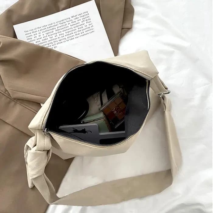 Sac à bandoulière noir pour femmes et filles