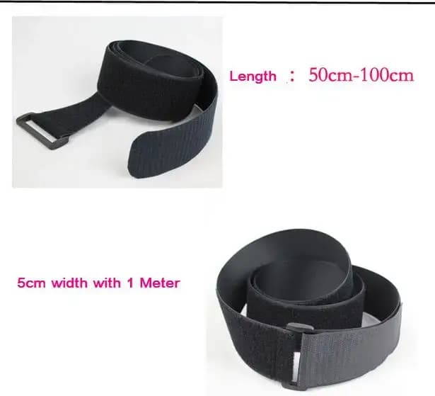 Attaches de fixation en nylon réutilisables pour bagages