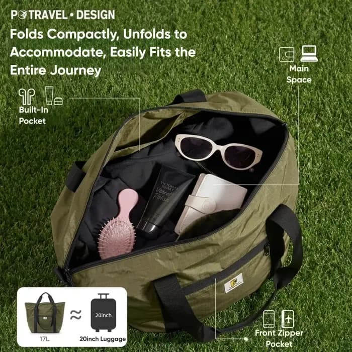 Sac de voyage pliable imperméable