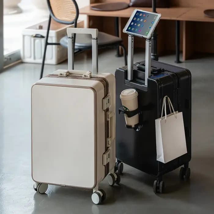 Nouvelle valise de haute qualité 20 ", boîtier de chariot de voyage, mise à niveau du cadre en alumi