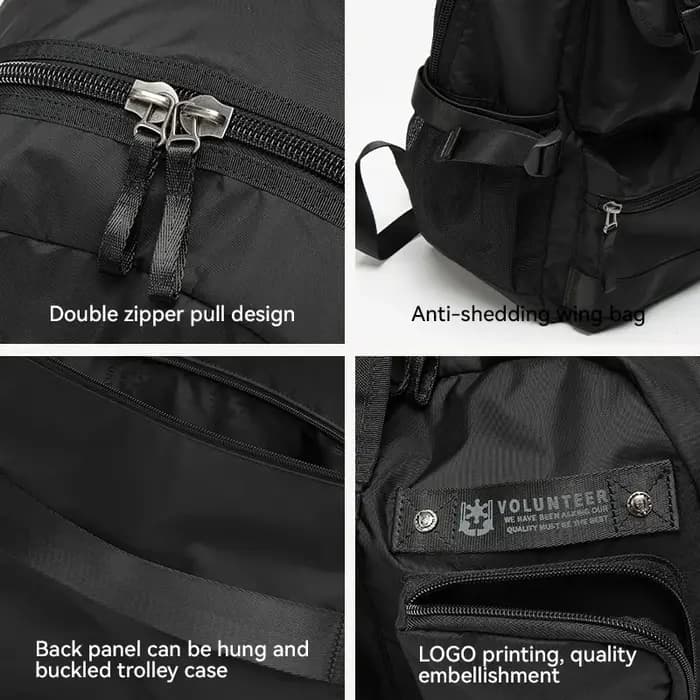 VOLUNTEER sac à dos de voyage pour hommes femmes 2025 décontracté mode Oxford tissu sac à dos étanche homme randonnée Camping sac à dos 1825-02