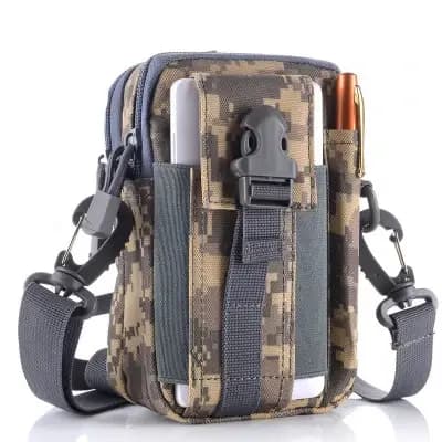 Étui pour téléphone portable pochette taille sac étanche en Nylon multifonction décontracté hommes