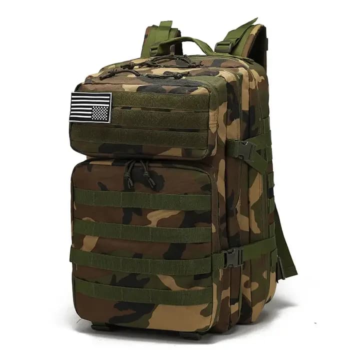 Sac à dos de randonnée 50L étanche alpinisme voyage Sport Camping chasse tactique hommes grande capa