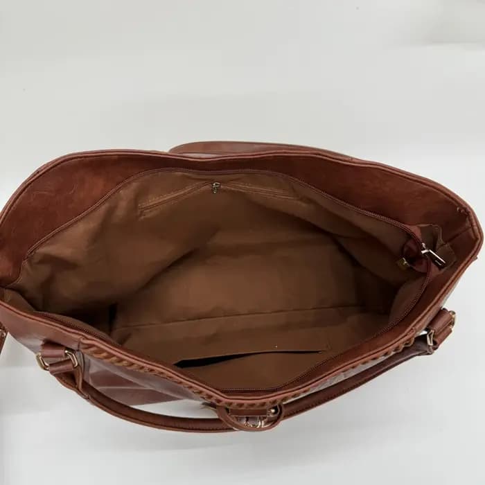 Sac de trajet Vintage en cuir Pu pour femmes