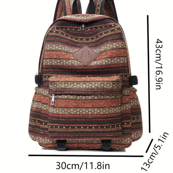 Vintage nouveaux sacs à dos Patch grande capacité femmes Style ethnique voyage sac à dos broderie sac à dos