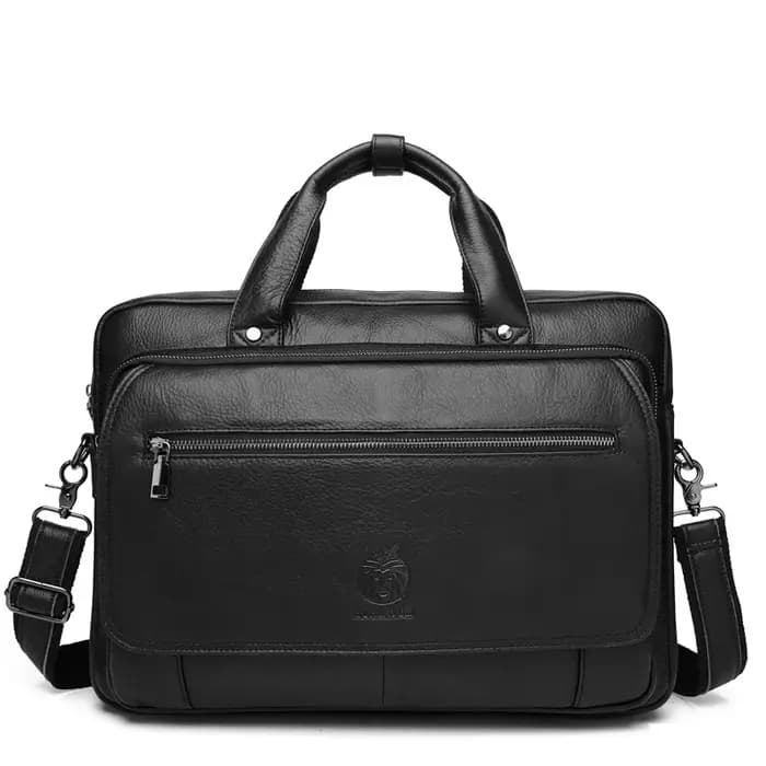 SCHLATUM porte-documents en cuir véritable dur pour hommes 16 pouces bureau affaires ordinateur sac de luxe Vintage sacs