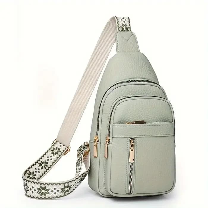 Sac à Bandoulière Rétro Chic en Cuir PU Souple