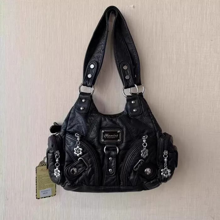 Sac fourre-tout souple Venn Angel, petit sac à main pour femme, sac à bandoulière multi-poches, sac