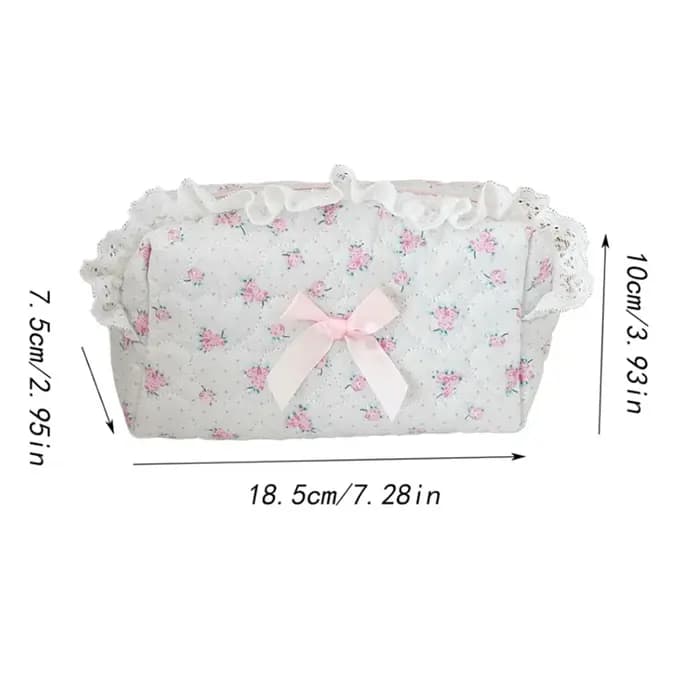 Petite trousse de maquillage et de rangement de voyage pour femmes et filles