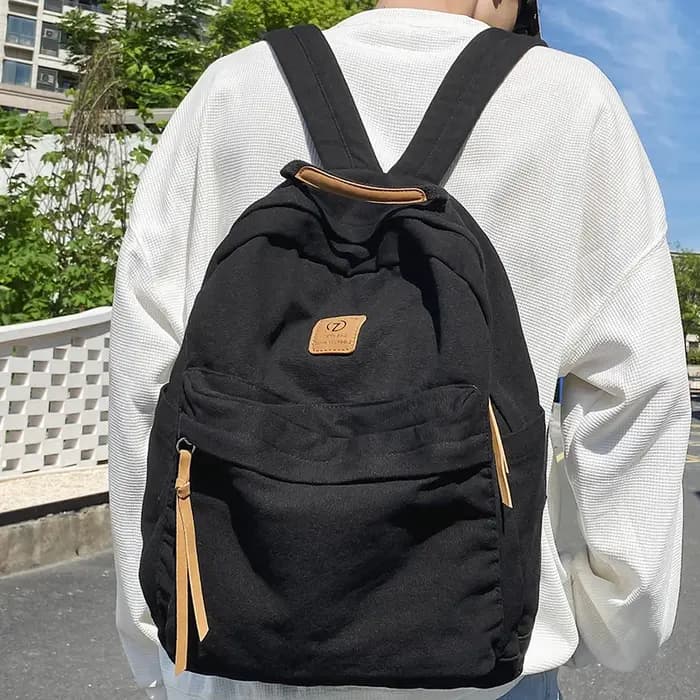 Fille sac d'école nouvelle mode étudiant Vintage femmes sac à dos toile femme pochette d'ordinateur voyage Kawaii dames
