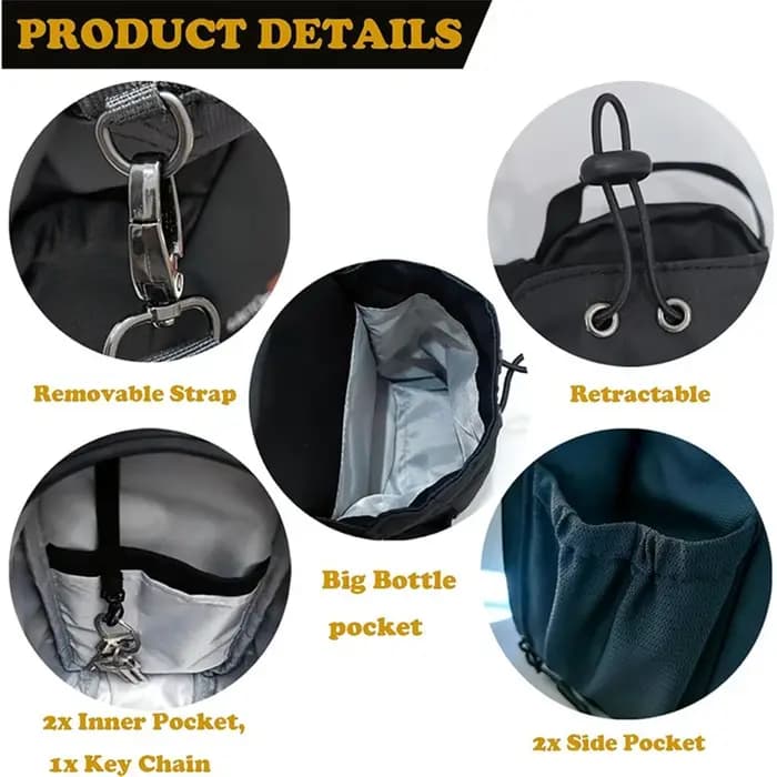 Sac de sport magnétique de grande capacité