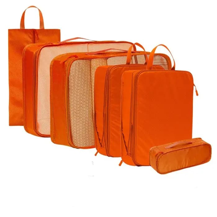 Sac de rangement de voyage de grande capacité 6 pièces/ensemble