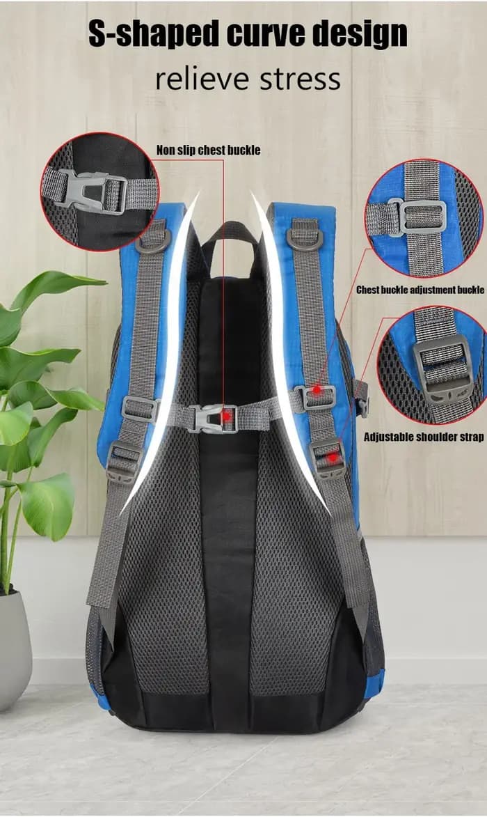 Sac à dos de voyage de grande capacité pour hommes et femmes