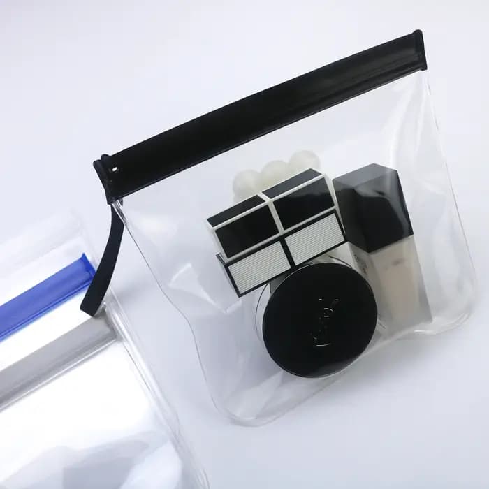 2 pièces bagages Transparent voyage utilisation étanche vol maquillage