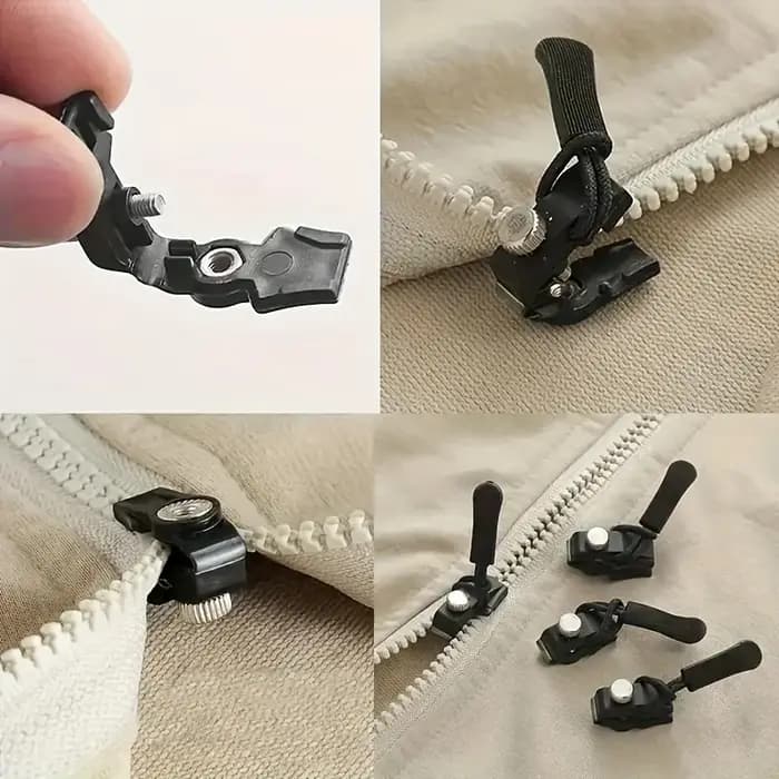 Kit de réparation rapide de fermeture éclair détachable