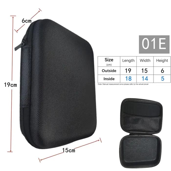 Sac de rangement de données pour écouteurs