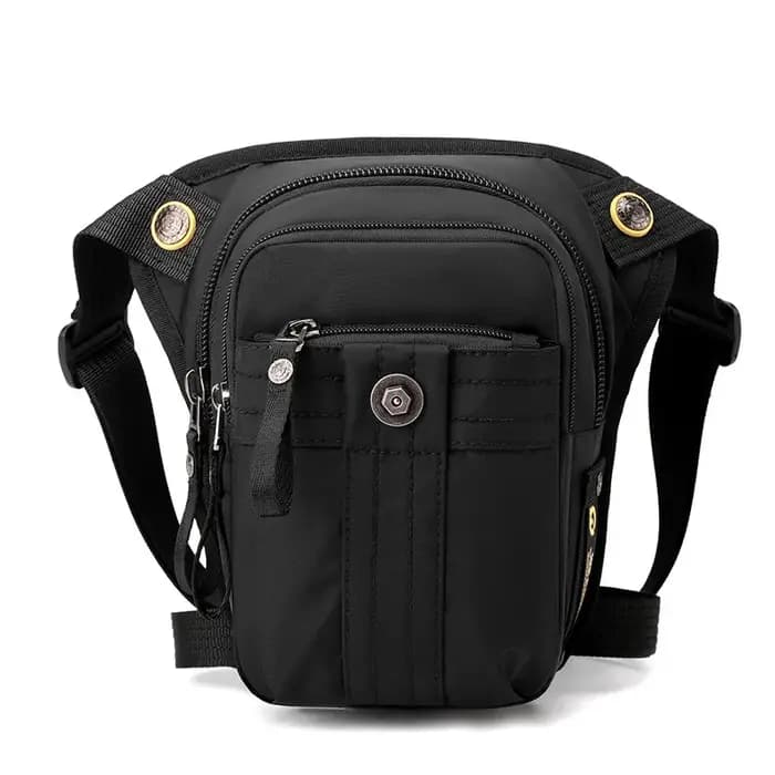 Hommes taille jambe sac Fanny Pack Sports de plein air moto cavalier voyage randonnée multi-poches e