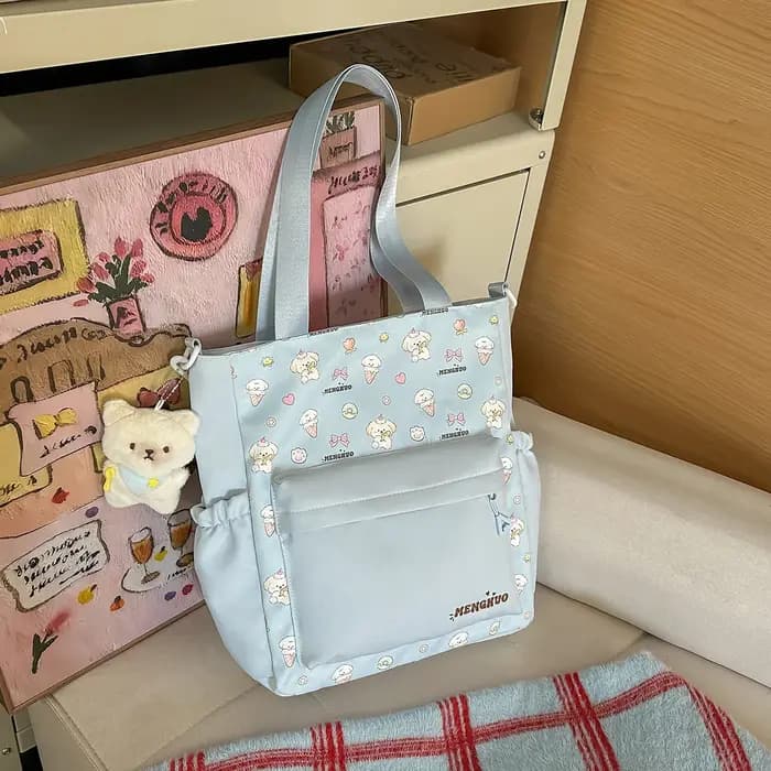 Sac à dos décontracté pour filles, grande capacité, en nylon, pour sorties printanières, sac de voya