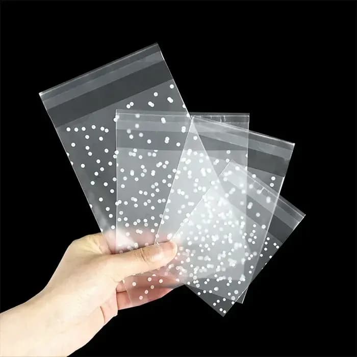Pochette sac sacs cadeaux pour emballer produits emballage de fête de noël givré 100 pièces vente en gros fournitures festives pour événements à pois