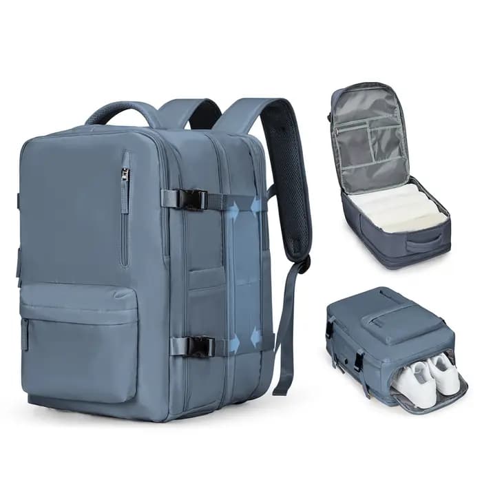 Sac à dos de voyage Extra Large pour hommes et femmes, sac à dos de transport évolutif approuvé par