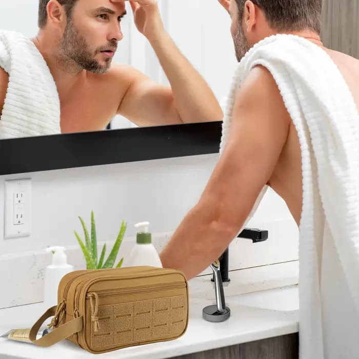 Trousse de Toilette Tactique pour Hommes/Femmes