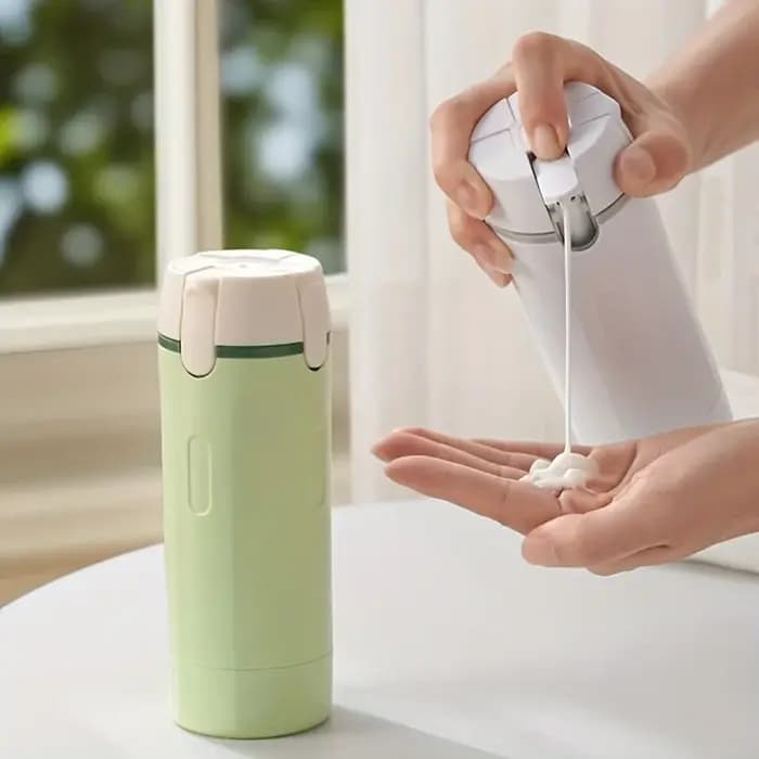 Bouteille distributrice d'émulsion 4 en 1