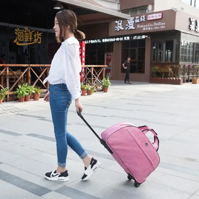 Sac de voyage à roulettes pour hommes et femmes