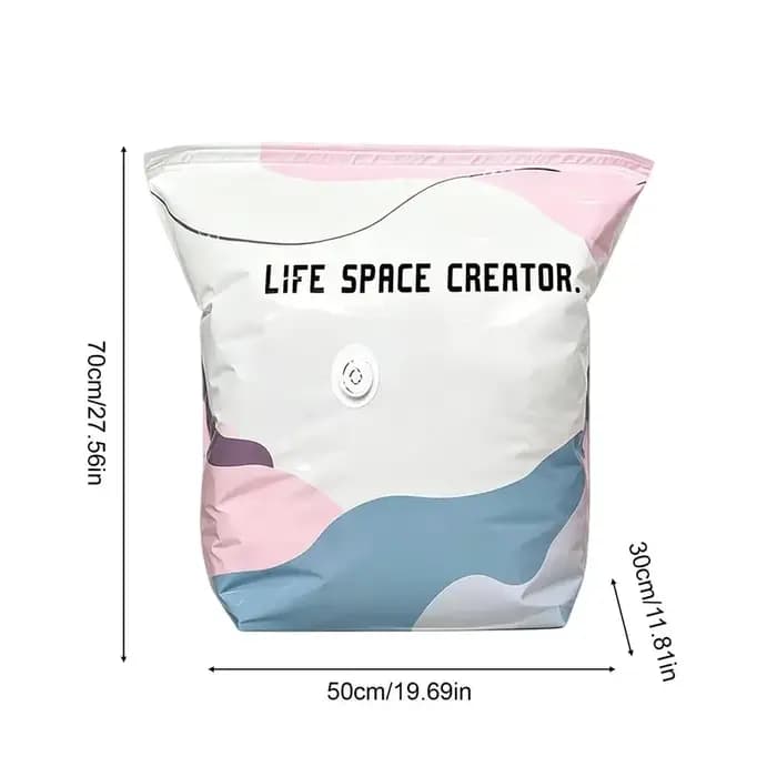 Sac de compression sous vide épaissi, sacs sous vide portables pour couettes, sacs de rangement, sac