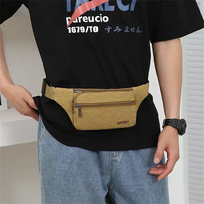 Sac banane de course en toile