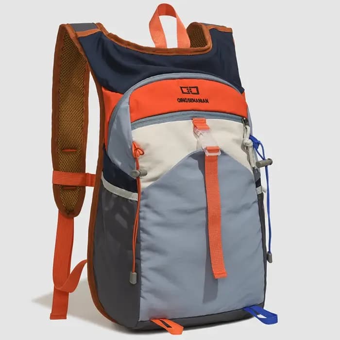 Nouveau sac à dos de voyage tendance aux couleurs contrastées