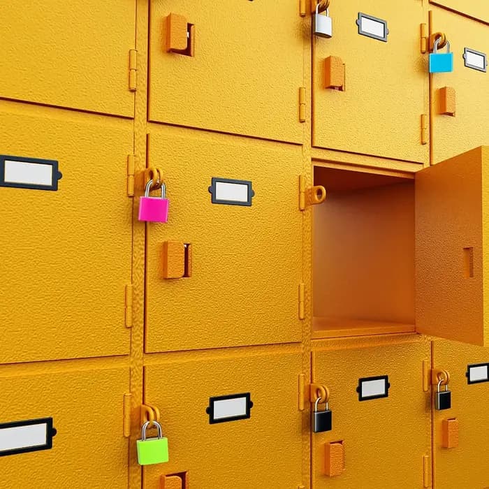 4 serrures de valise avec clés en cuivre pour protéger vos effets personnels