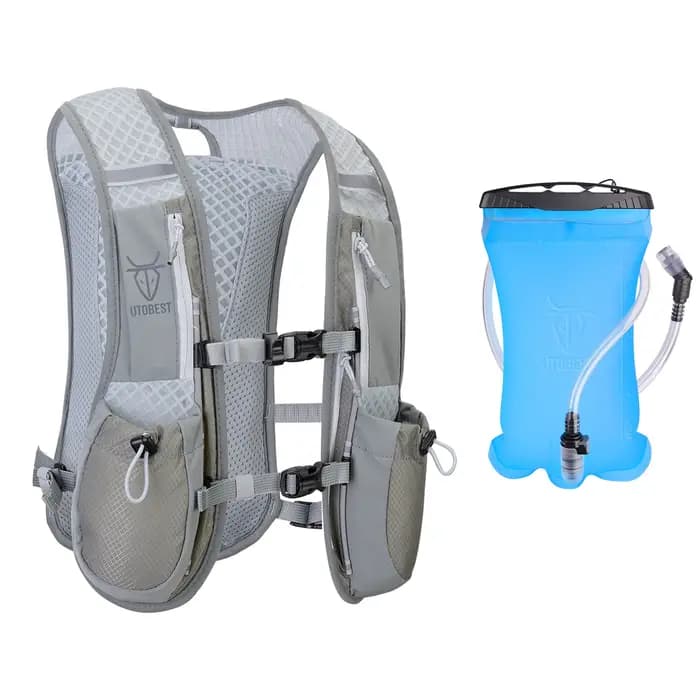 Sac à dos de course sur sentier avec glaçage d'hydratation ultra léger