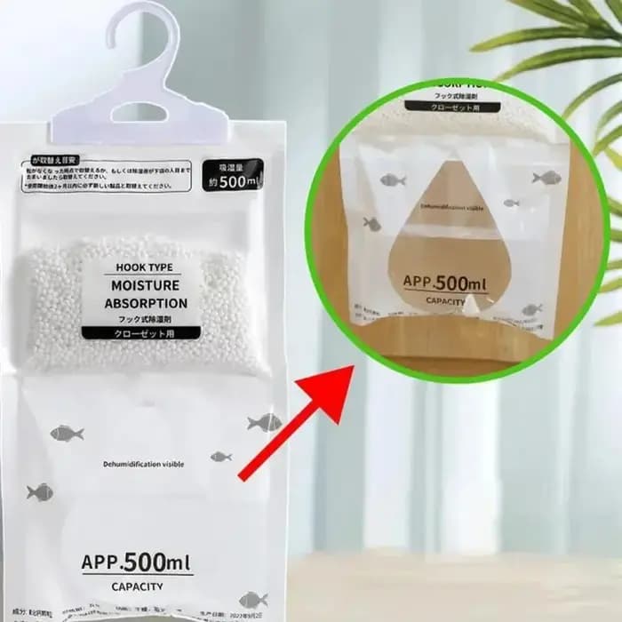 Absorbeur d'humidité suspendu