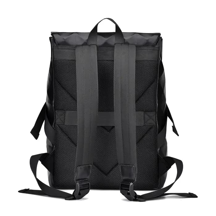 Sac à dos à motif géométrique pour hommes