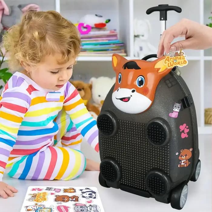 Valises de voyage pour enfants de 18 pouces, dessins animés et anime, valises pour enfants, bagages mignons pour enfants