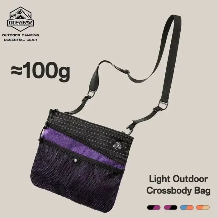 Sac à bandoulière ultraléger imperméable Ripstop