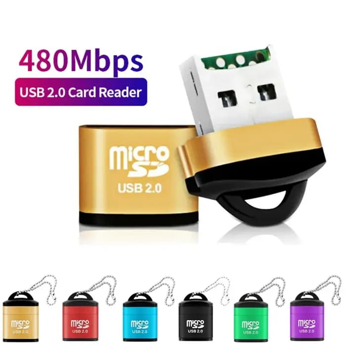 Mini lecteur de carte mémoire USB Micro SD/TF