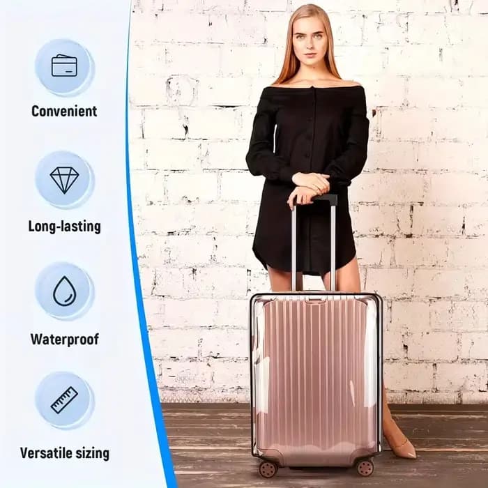 Housse de bagage transparente – Housse de protection imperméable