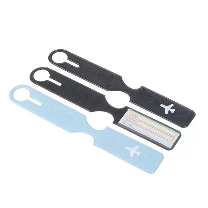Étiquettes de bagage mignonnes en PVC pour valise