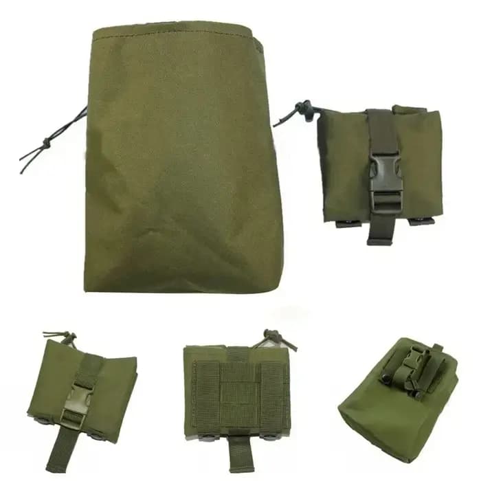 Petit sac de taille pliant Molle pour magazines tactiques
