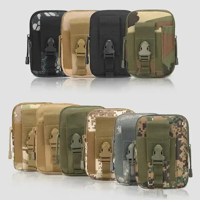 Étui pour téléphone portable pochette taille sac étanche en Nylon multifonction décontracté hommes