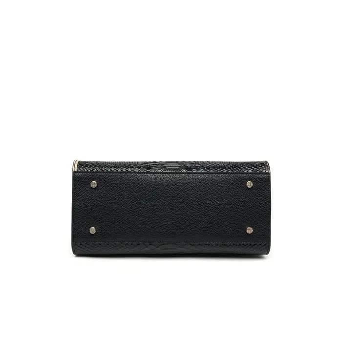 ZOOLER marque chaude 100% en cuir véritable sac à bandoulière unique femmes d'affaires noir motif Animal sacs à main haut de gamme fourre-tout # YC350