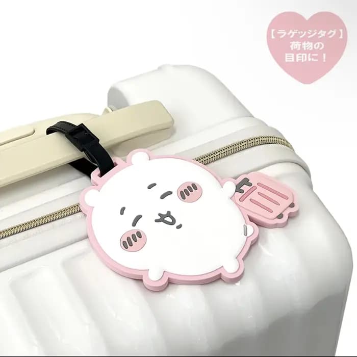 Étiquette de bagage officielle sous licence Chiikawa