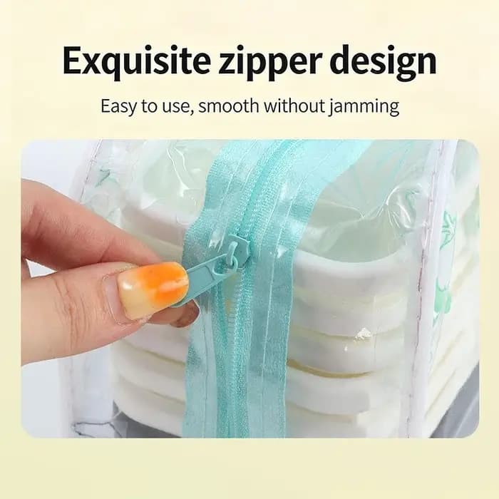 Sac de voyage transparent en PVC pour maquillage